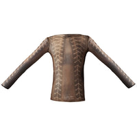 CORSET PRINT MESH TOP