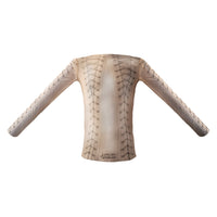 CORSET PRINT MESH TOP